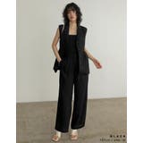 [オケージョン セレモニー]サマーツイードペプラムベスト | Re:EDIT | 詳細画像15 