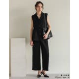 [オケージョン セレモニー]サマーツイードペプラムベスト | Re:EDIT | 詳細画像22 