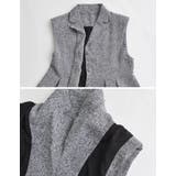 [オケージョン セレモニー]サマーツイードペプラムベスト | Re:EDIT | 詳細画像28 