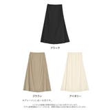 [低身長サイズ有]デシンナロースカート | Re:EDIT | 詳細画像18 