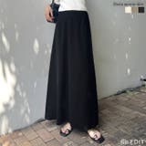 [低身長サイズ有]デシンナロースカート | Re:EDIT | 詳細画像1 