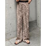 ベージュ(004) | 選べる柄ワイドイージーパンツ | Re:EDIT