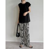 選べる柄ワイドイージーパンツ | Re:EDIT | 詳細画像11