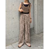 選べる柄ワイドイージーパンツ | Re:EDIT | 詳細画像17