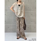 選べる柄ワイドイージーパンツ | Re:EDIT | 詳細画像24