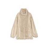 ハイネックドロスト付きフェイクファージャケット | Re:EDIT | 詳細画像17