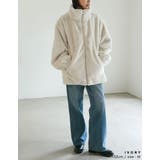 ハイネックドロスト付きフェイクファージャケット | Re:EDIT | 詳細画像6