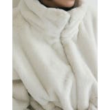 ハイネックドロスト付きフェイクファージャケット | Re:EDIT | 詳細画像8