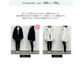 ハイネックドロスト付きフェイクファージャケット | Re:EDIT | 詳細画像22