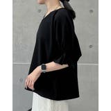 カットジョーゼットギャザースリーブトップス | Re:EDIT | 詳細画像8