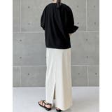 カットジョーゼットギャザースリーブトップス | Re:EDIT | 詳細画像10