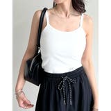 選べる丈カップ付きリブキャミソール | Re:EDIT | 詳細画像17 