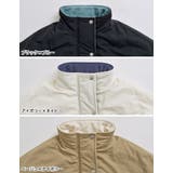 配色スタンドネック中綿ブルゾン | Re:EDIT | 詳細画像19