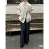 配色スタンドネック中綿ブルゾン | Re:EDIT | 詳細画像16