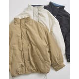 配色スタンドネック中綿ブルゾン | Re:EDIT | 詳細画像2