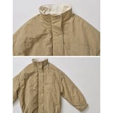 配色スタンドネック中綿ブルゾン | Re:EDIT | 詳細画像24