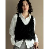 [累計販売枚数10,000枚突破！]シャギーフリンジニットキャミソール | Re:EDIT | 詳細画像18 