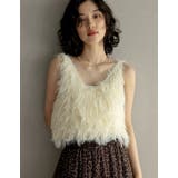 [累計販売枚数10,000枚突破！]シャギーフリンジニットキャミソール | Re:EDIT | 詳細画像22 