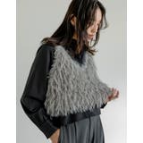 [累計販売枚数10,000枚突破！]シャギーフリンジニットキャミソール | Re:EDIT | 詳細画像28 