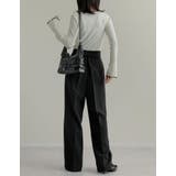 [低身長 高身長サイズ有][セレモニー オケージョン]カットツイルハイウエストジ… | Re:EDIT | 詳細画像22 