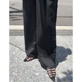 [低身長/高身長サイズ有]フロッキードットカットクレープパンツ | Re:EDIT | 詳細画像7 