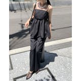 [低身長/高身長サイズ有]フロッキードットカットクレープパンツ | Re:EDIT | 詳細画像8 