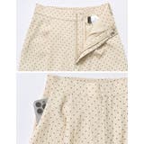 [低身長/高身長サイズ有]フロッキードットカットクレープパンツ | Re:EDIT | 詳細画像25 