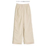 [低身長/高身長サイズ有]フロッキードットカットクレープパンツ | Re:EDIT | 詳細画像27 