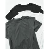 天竺ラッフルショルダーTシャツ | Re:EDIT | 詳細画像2