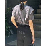 天竺ラッフルショルダーTシャツ | Re:EDIT | 詳細画像27