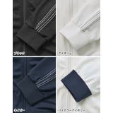 [丈が選べる]チェーンステッチライントラックジャケット | Re:EDIT | 詳細画像19 