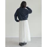 [丈が選べる]チェーンステッチライントラックジャケット | Re:EDIT | 詳細画像32 