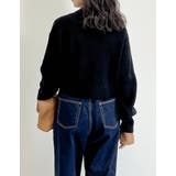 ダブルジップショート丈ニットカーディガン | Re:EDIT | 詳細画像40 