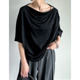 2WAYカットワンショルドレープトップス | Re:EDIT | 詳細画像32 