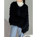 ボリュームスリーブループフリンジニットカーディガン | Re:EDIT | 詳細画像12 