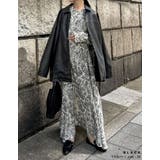 ミドル丈フェイクレザージャケット | Re:EDIT | 詳細画像22