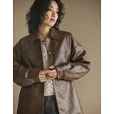 ミドル丈フェイクレザージャケット | Re:EDIT | 詳細画像28