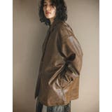 ミドル丈フェイクレザージャケット | Re:EDIT | 詳細画像29