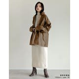 ミドル丈フェイクレザージャケット | Re:EDIT | 詳細画像30