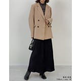 チェック柄or無地ダブルテーラードジャケット | Re:EDIT | 詳細画像13