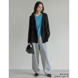 チェック柄or無地ダブルテーラードジャケット | Re:EDIT | 詳細画像14