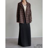 チェック柄or無地ダブルテーラードジャケット | Re:EDIT | 詳細画像15