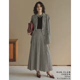 チェック柄or無地ダブルテーラードジャケット | Re:EDIT | 詳細画像30