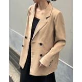 チェック柄or無地ダブルテーラードジャケット | Re:EDIT | 詳細画像36