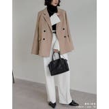 チェック柄or無地ダブルテーラードジャケット | Re:EDIT | 詳細画像38