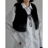 前後2WAYフェイクファーベスト | Re:EDIT | 詳細画像4