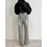 [シワになりにくい]2WAYブロードバンドカラーボウタイブラウス | Re:EDIT | 詳細画像22 