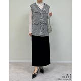 [入卒式 セレモニー]フリンジツイードベスト | Re:EDIT | 詳細画像8 