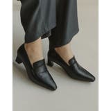 [大きいサイズ有]ポインテッドトゥヒールローファー | Re:EDIT | 詳細画像5 