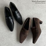 [大きいサイズ有]ポインテッドトゥヒールローファー | Re:EDIT | 詳細画像1 